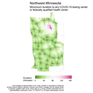 20200715_Northwest Minnesota_duration_map_network_testing_or_federal0.5mi.png