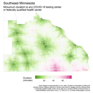 20200715_Southeast Minnesota_duration_map_network_testing_or_federal0.5mi.png