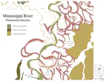 Fisk's 'Mississippi River Meander' in R